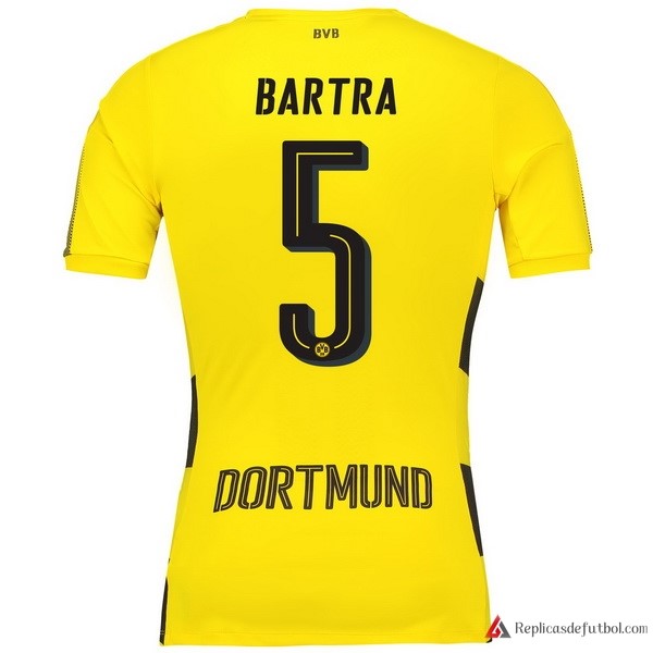 Camiseta Borussia Dortmund Primera equipación Bartra 2017-2018